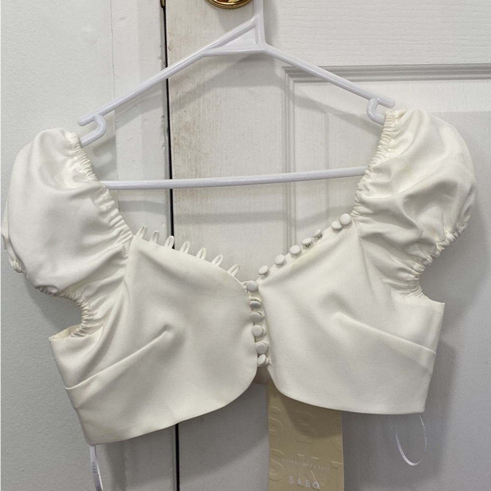 Sabo skirt set - white - Picture 2 of 3